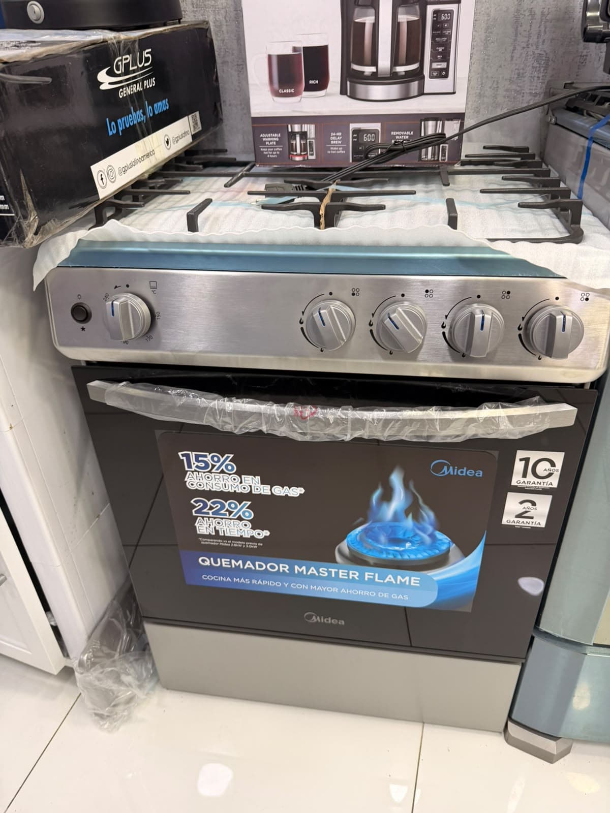 ESTUFA MIDEA (24TMG4G088SS) 24"